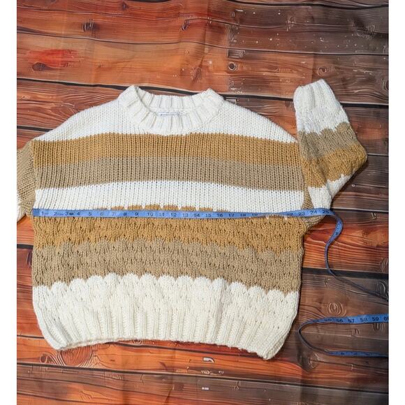 Staccato Chestnut color block sweater Size S - Picture 6 of 10
